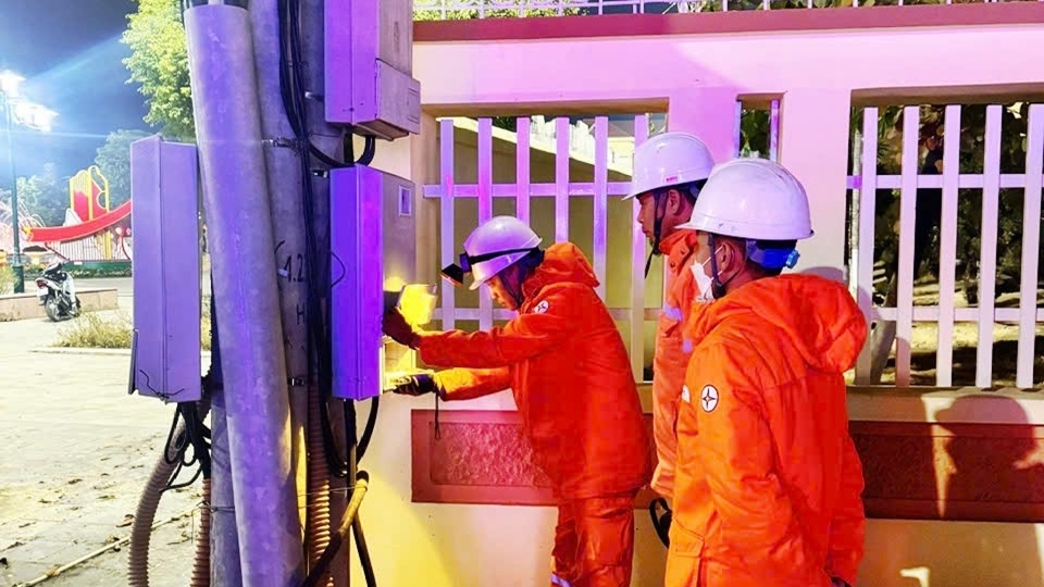 PC Vĩnh Phúc đảm bảo cấp điện an toàn, ổn định cho các lễ hội