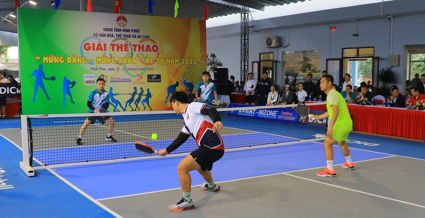 Vĩnh Phúc: Sôi nổi Giải thể thao mừng Đảng, mừng Xuân Ất Tỵ 2025