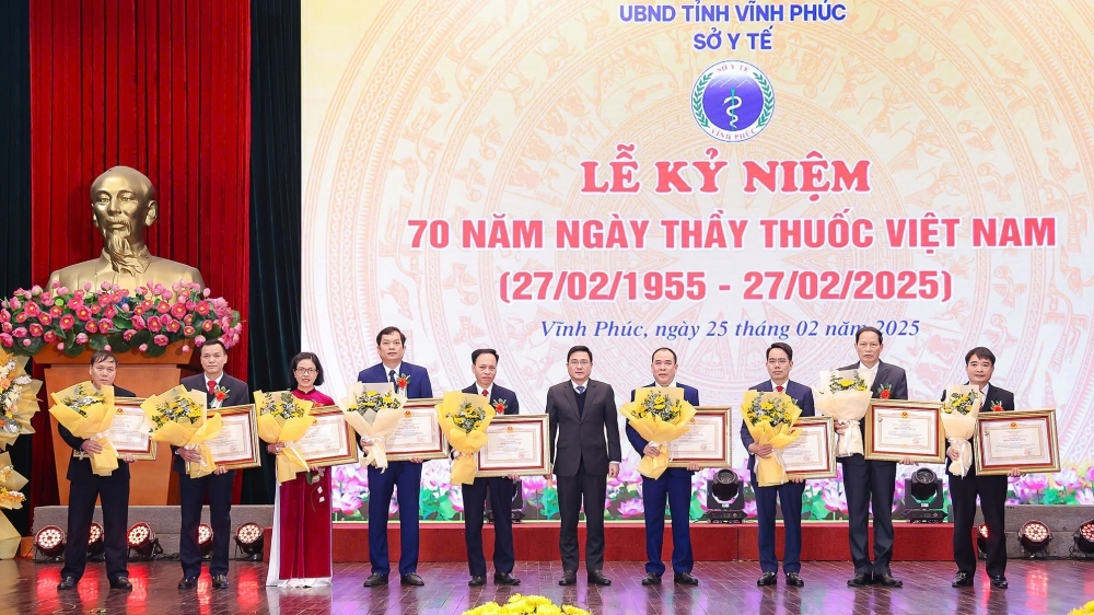 Vĩnh Phúc tổ chức kỷ niệm 70 năm Ngày Thầy thuốc Việt Nam