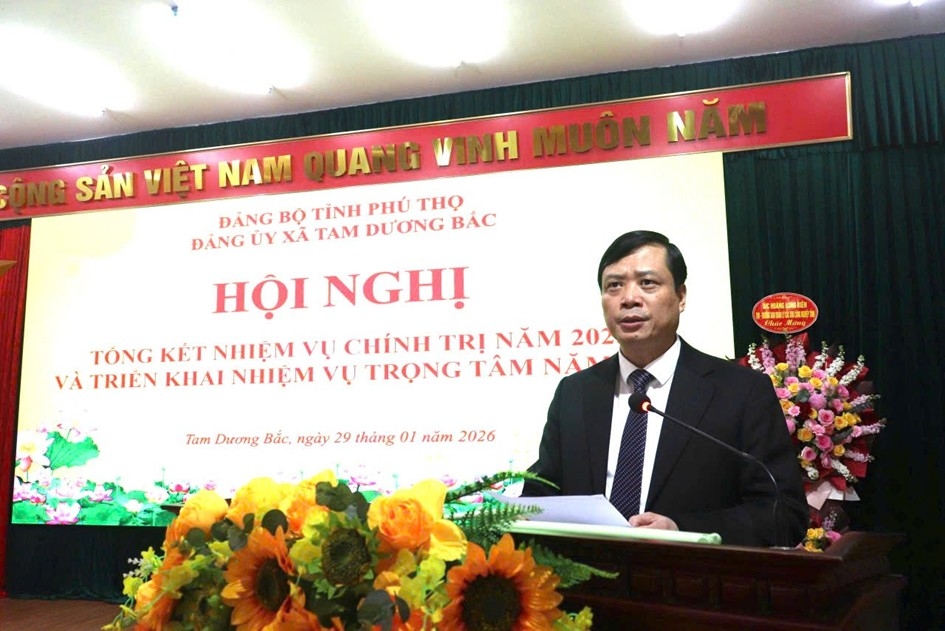 đồng chí Nguyễn Thành Chung – Bí thư Đảng ủy, Chủ tịch HĐND xã