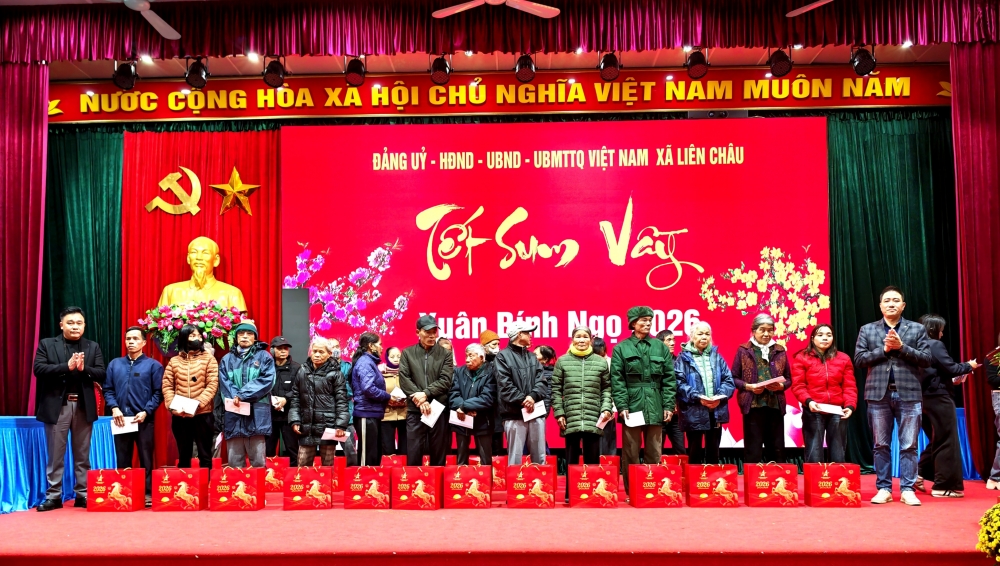 Phú Thọ: Ấm áp “Tết sum vầy” xã Liên Châu