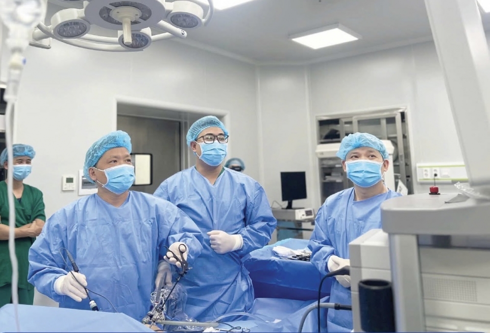 Ngày càng nhiều kỹ thuật chuyên sâu được đội ngũ y bác sĩ bệnh viện thực hiện thành công.
