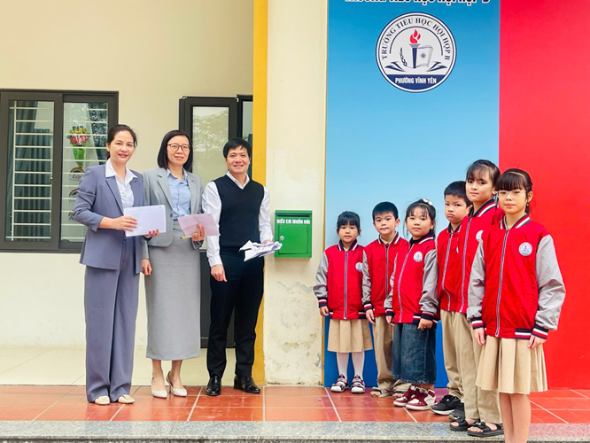 Từ nền tảng vững chắc đến nâng cao chất lượng giáo dục tại phường Vĩnh Yên