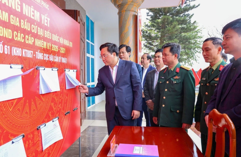 Phú Thọ: Phường Vĩnh Phúc và phường Vĩnh Yên sẵn sàng cho công tác bầu cử