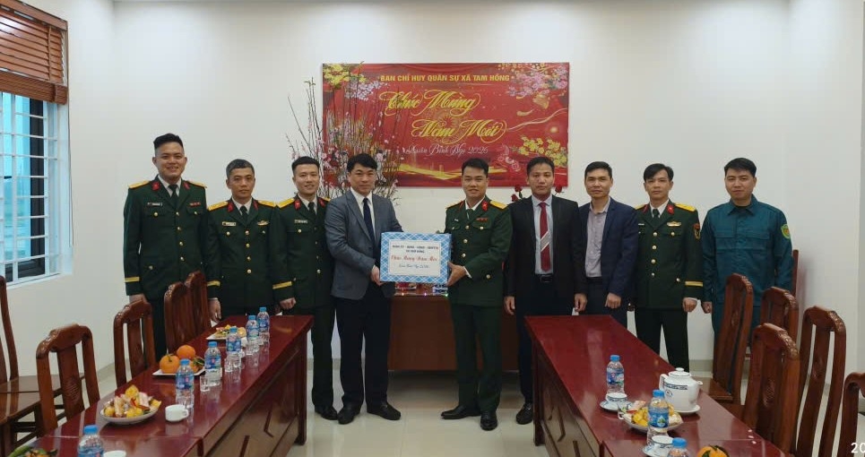 Bảo đảm cho Nhân dân xã Tam Hồng đón Xuân an toàn, vui tươi, đầm ấm