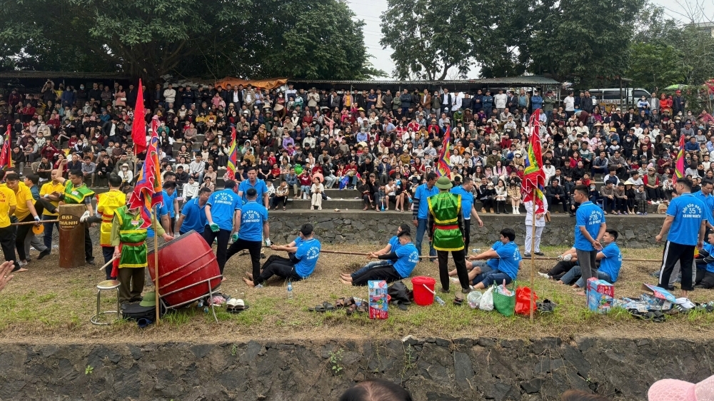 Tiếng trống hội vang vọng ngày xuân ở Bình Nguyên