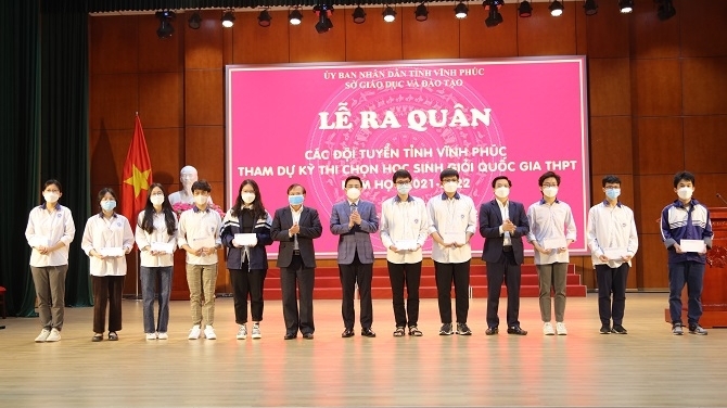Vĩnh Phúc 92 học sinh tham dự kỳ thi chọn học sinh giỏi quốc gia năm học 2021-2022