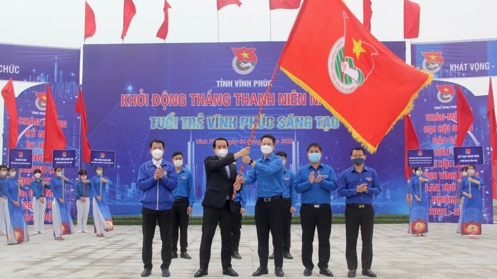 Vĩnh Phúc: Khởi động Tháng Thanh niên năm 2022