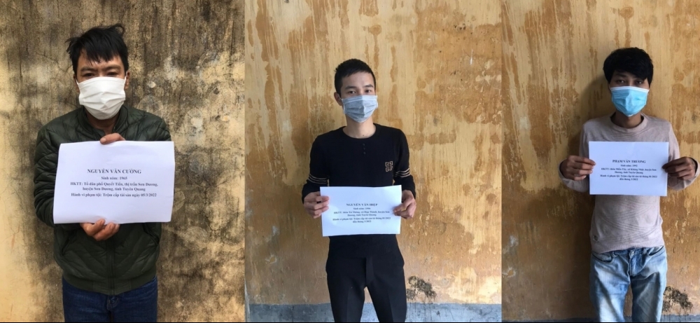 Tuyên Quang: Khởi tố 3 đối tượng nghiện ma túy về tội trộm cắp tài sản