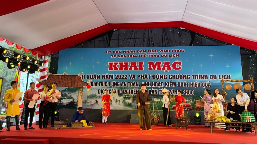 Vĩnh Phúc: Khai mạc du lịch Xuân năm 2022