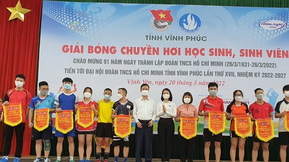 Vĩnh Phúc: Tổ chức “Giải bóng chuyền hơi học sinh sinh viên”