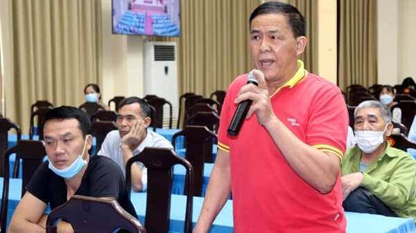 Vĩnh Phúc: Đối thoại với các hộ dân tại dự án công viên vui chơi giải trí thành phố Vĩnh Yên