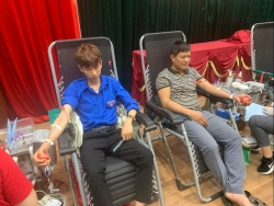 song lo vinh phuc tiep nhan gan 200 don vi mau an toan