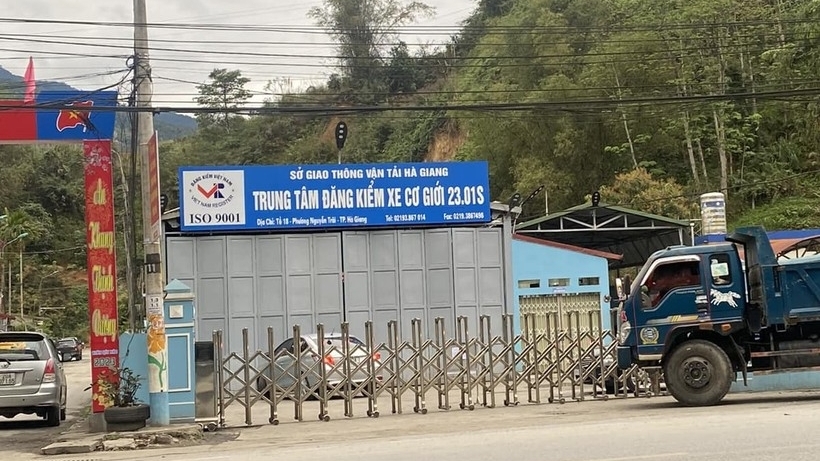 Trung tâm đăng kiểm xe cơ giới duy nhất ở Hà Giang tạm ngừng hoạt động