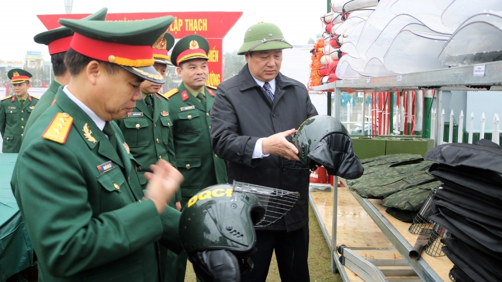 Huyện Lập Thạch: "Tiếp bước chiến sĩ Điện Biên - Tiến lên giành 3 Nhất"