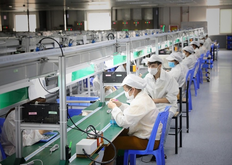 Bình Xuyên (Vĩnh Phúc): Giá trị sản xuất công nghiệp quý I tăng 8%