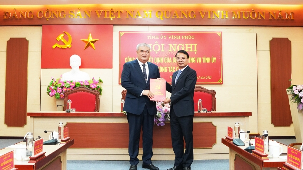 Ông Nguyễn Việt Phương làm Bí thư Thành ủy Phúc Yên