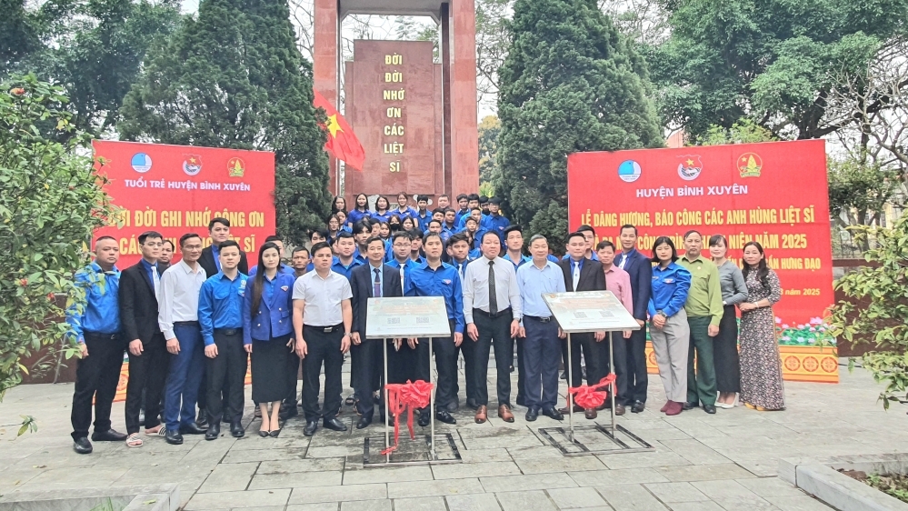 Bình Xuyên: Số hóa thông tin Nghĩa trang Liệt sĩ chiến dịch Trần Hưng Đạo