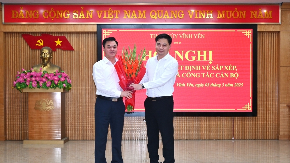 Ông Đào Văn Quyết được giao quyền Chủ tịch UBND thành phố Vĩnh Yên
