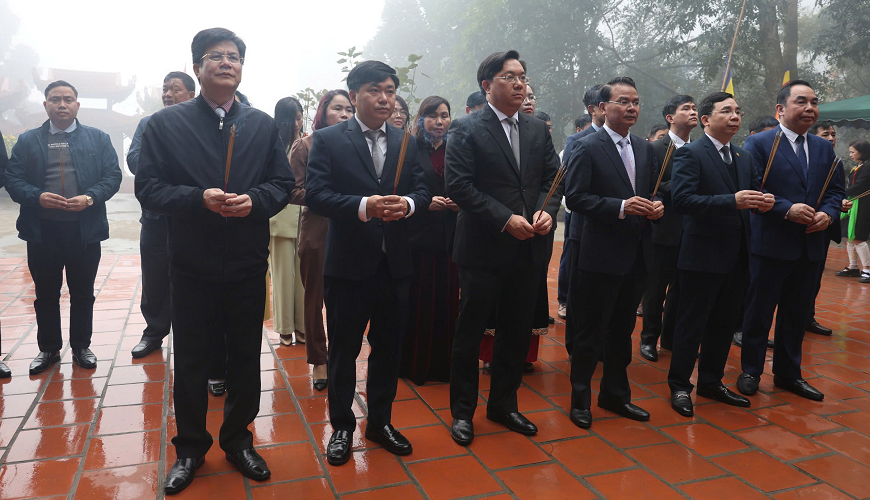 Vĩnh Phúc: Lễ cáo trước ngày khai mạc Lễ hội Tây Thiên Xuân Ất Tỵ 2025