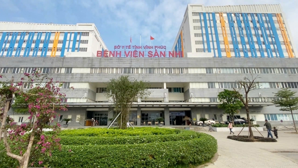 Bệnh viện Sản - Nhi Vĩnh Phúc: Xây dựng môi trường Xanh- Sạch- Đẹp- An toàn