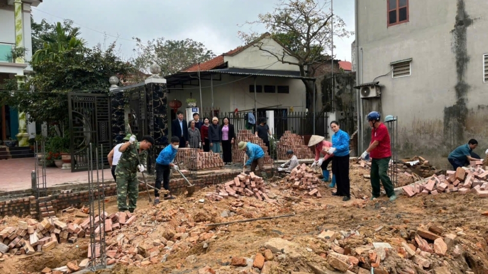 Huyện Tam Dương: Đẩy mạnh phong trào “xóa nhà tạm, nhà dột nát”