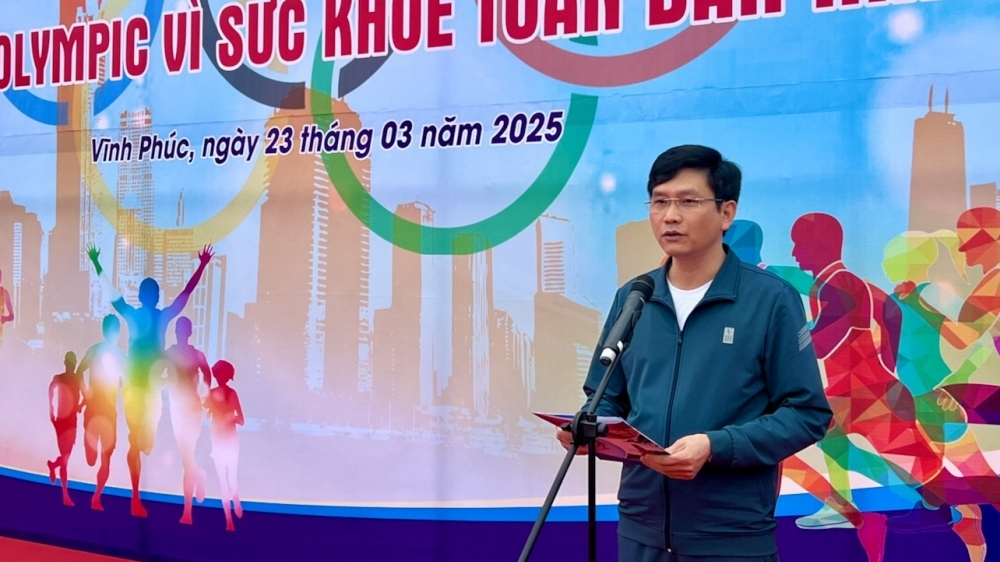 Vĩnh Phúc: Sôi nổi “Ngày chạy Olympic vì sức khỏe toàn dân năm 2025”