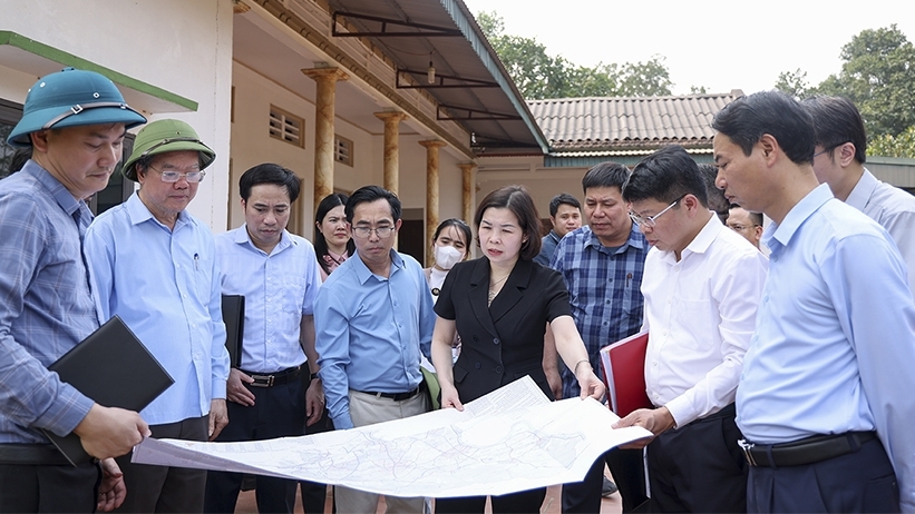 Đẩy nhanh bàn giao mặt bằng dự án đường dây 500kV Lào Cai - Vĩnh Yên