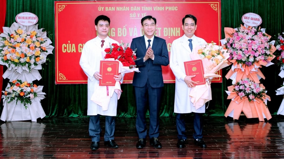 Bệnh viện Đa khoa Khu vực Phúc Yên có tân Giám đốc, Phó Giám đốc