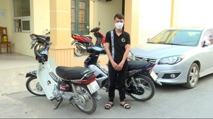 Vĩnh Phúc: Bắt giữ đối tượng 9X nhiều lần trộm cắp xe máy