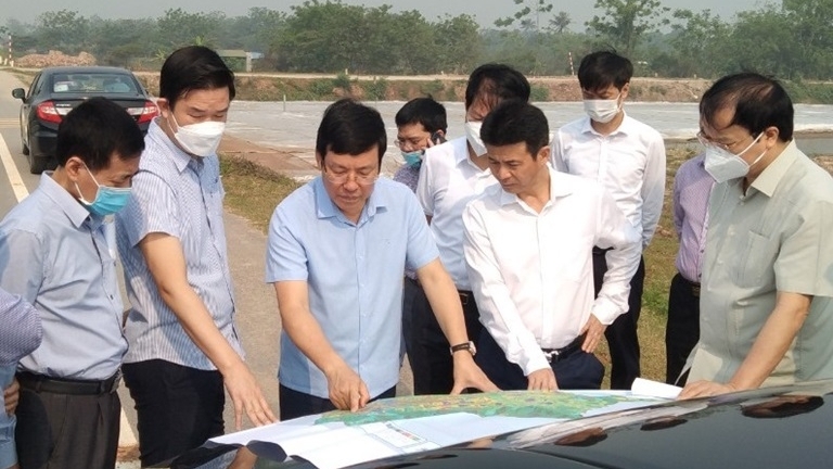 Khảo sát thực địa phương án điều chỉnh cục bộ Quy hoạch chung xây dựng đô thị Vĩnh Phúc