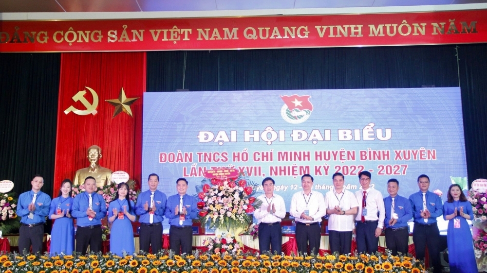 Đồng chí Lê Hồng Quân được bầu làm Bí thư Huyện đoàn Bình Xuyên, Vĩnh Phúc
