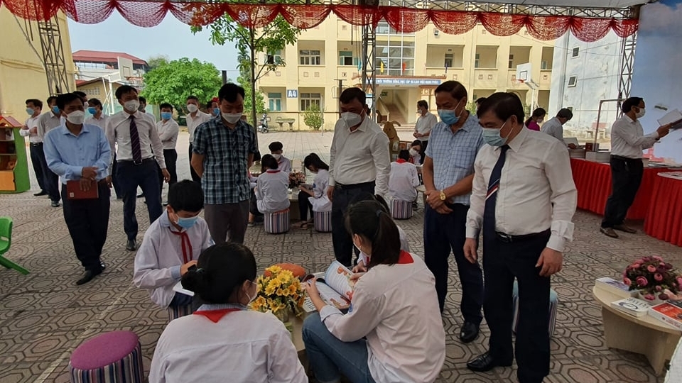 Tạo không gian văn hoá vui tươi cho người yêu đọc sách huyện Vĩnh Tường, Vĩnh Phúc