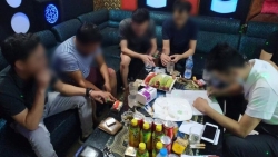 6 thanh niên có biểu hiện sử dụng ma tuý trong quán karaoke