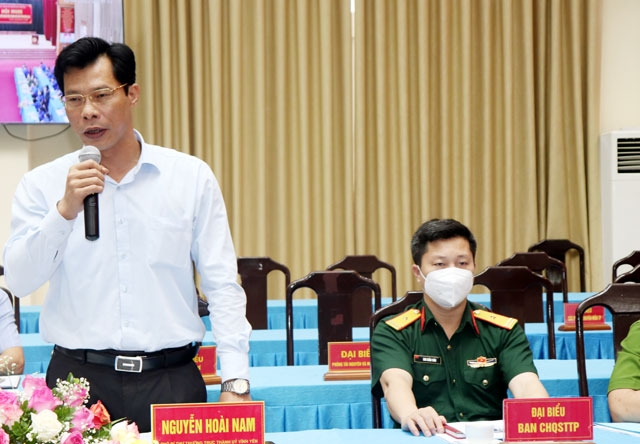 Phó Bí thư TT thành ủy: Nguyễn Hoài Nam phát biểu chỉ đạo