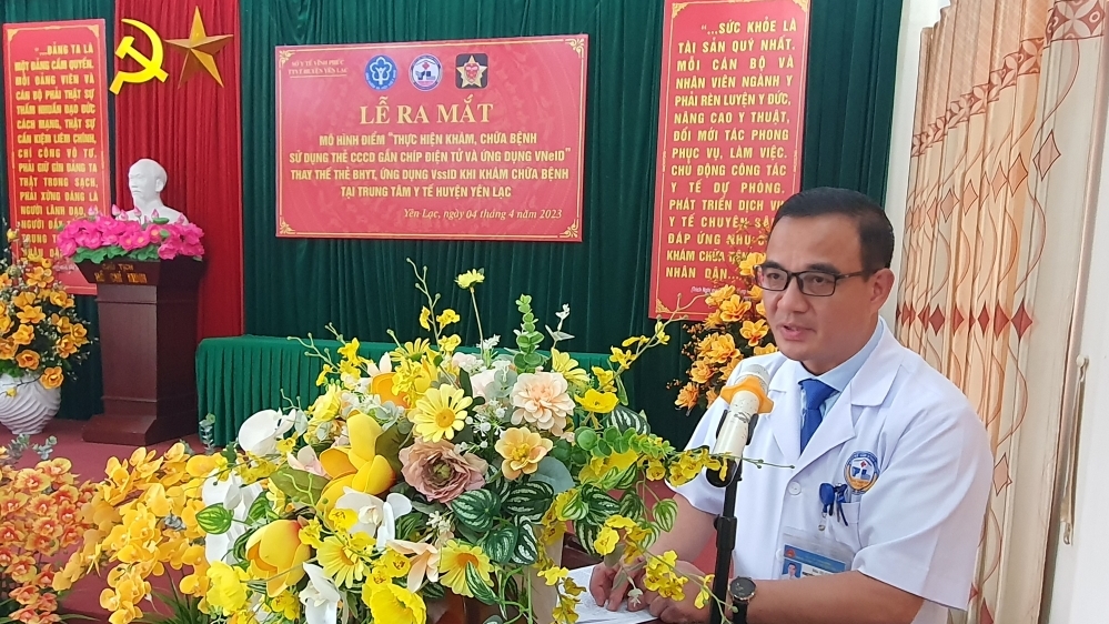 Vĩnh Phúc: Khám chữa bệnh bảo hiểm y tế bằng CCCD gắn chíp, ứng dụng VNeID