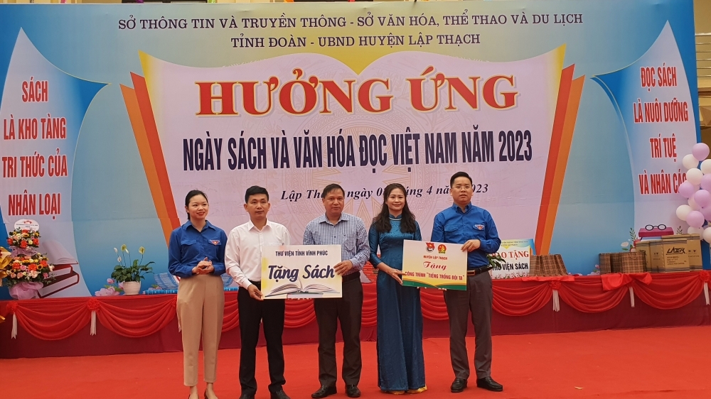 Vĩnh Phúc: Hưởng ứng Ngày Sách và Văn hóa đọc Việt Nam năm 2023