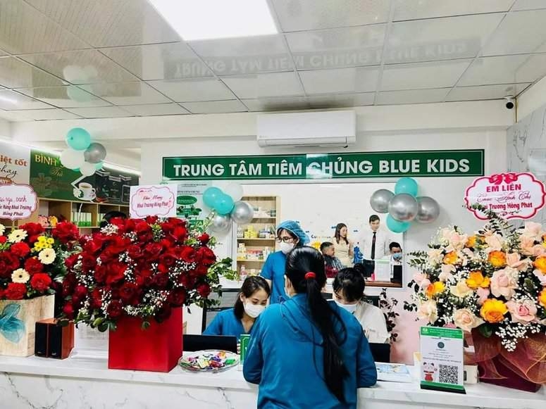 Xử phạt vi phạm hành chính trong lĩnh vực y tế dự phòng đối với Công ty TNHH tiêm chủng vắc xin Blue Kids Việt Nam.