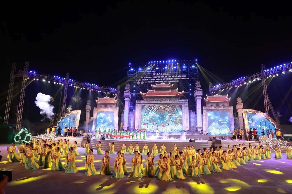Phú THọ: Giỗ Tổ Hùng Vương - Lễ hội đền Hùng 2023 là dịp hội tụ của tinh hoa di sản văn hóa mọi miền Tổ quốc Phú THọ: Giỗ Tổ Hùng Vương - Lễ hội đền Hùng 2023 là dịp hội tụ của tinh hoa di sản văn hóa mọi miền Tổ quốc