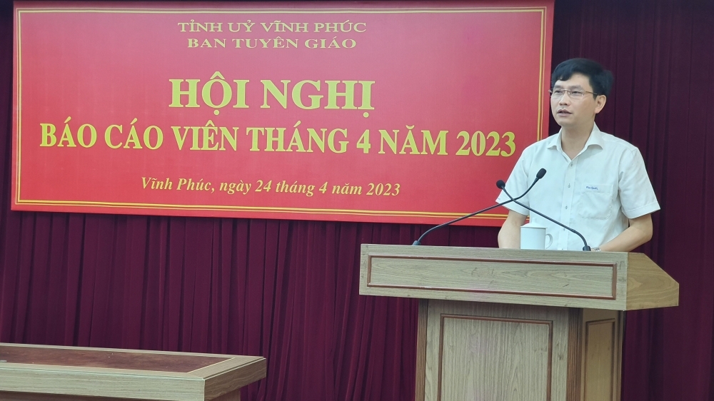 Vĩnh Phúc: Tuyên truyền toàn diện, đậm nét các sự kiện thời sự, chính trị - xã hội