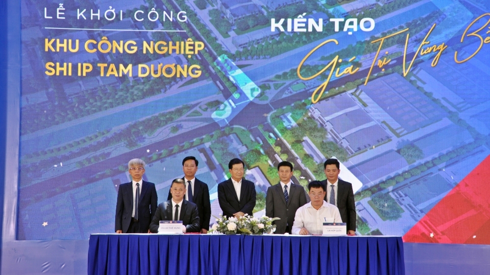 Vĩnh Phúc: Tập đoàn Sơn Hà khởi công KCN Tam Dương I - Khu vực 2