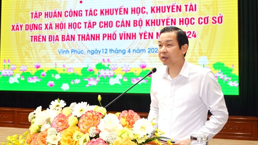 TP. Vĩnh Yên: Hướng tới xây dựng xã hội học tập, công dân học tập