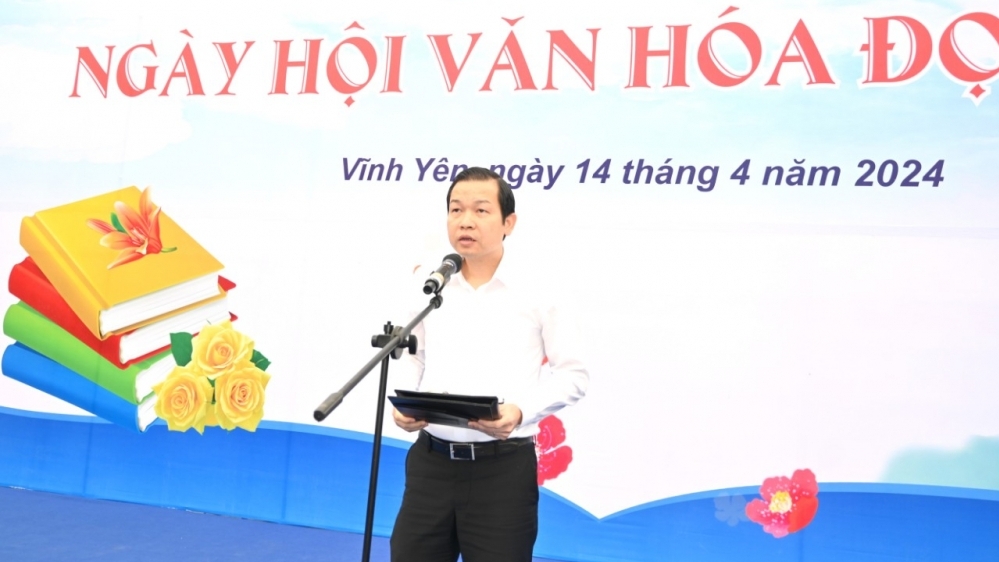 Thành phố Vĩnh Yên: Khai mạc Ngày hội Văn hoá đọc sách năm 2024
