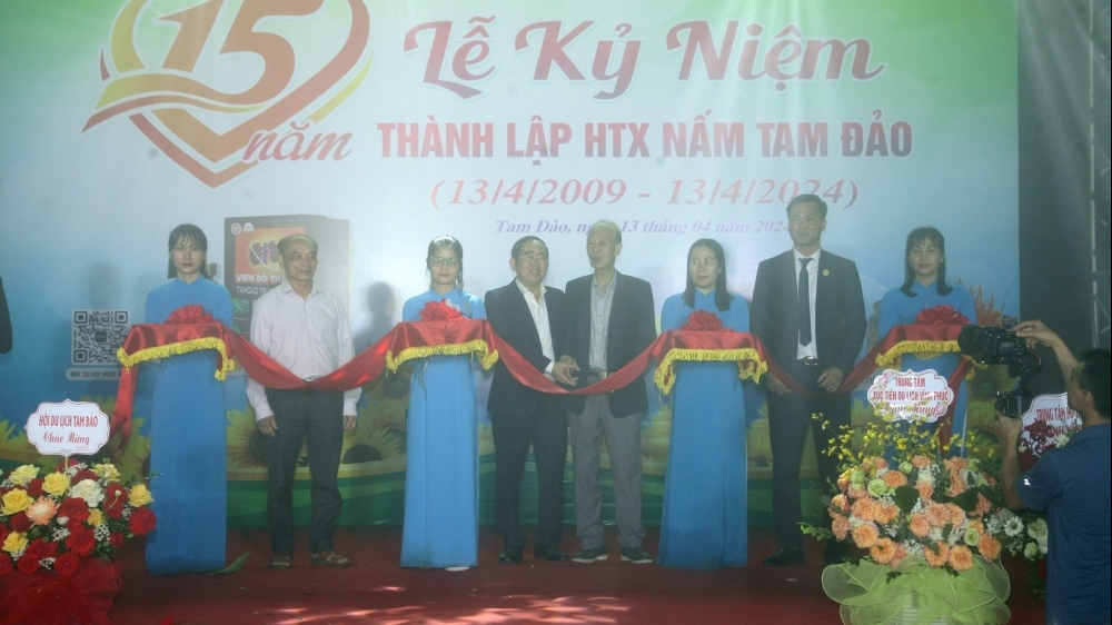 HTX nấm Tam Đảo có 9/20 sản phẩm đạt tiêu chuẩn OCOP 3 sao, 4 sao