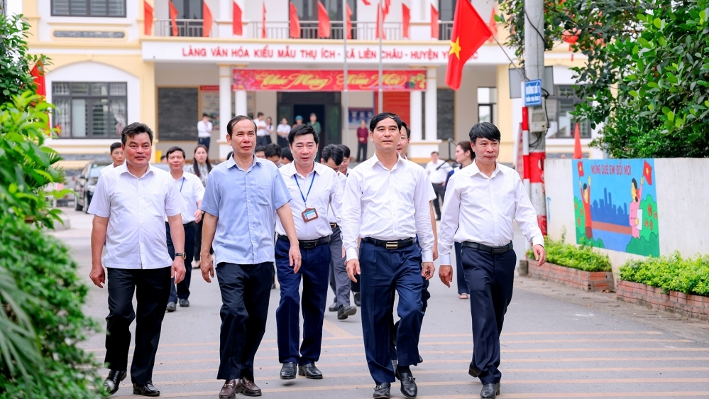 Bí thư Tỉnh ủy Dương Văn An thăm, làm việc tại huyện Yên Lạc