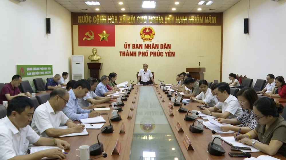 Vĩnh Phúc: Phúc Yên phấn đấu năm 2024 giải ngân vốn đầu tư công khoảng 95%