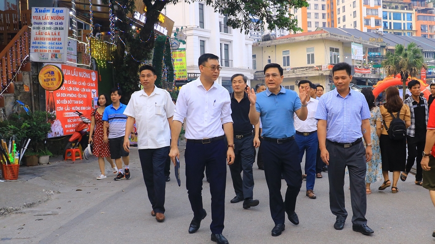 vinh phuc khai truong tuyen pho di bo khu du lich tam dao