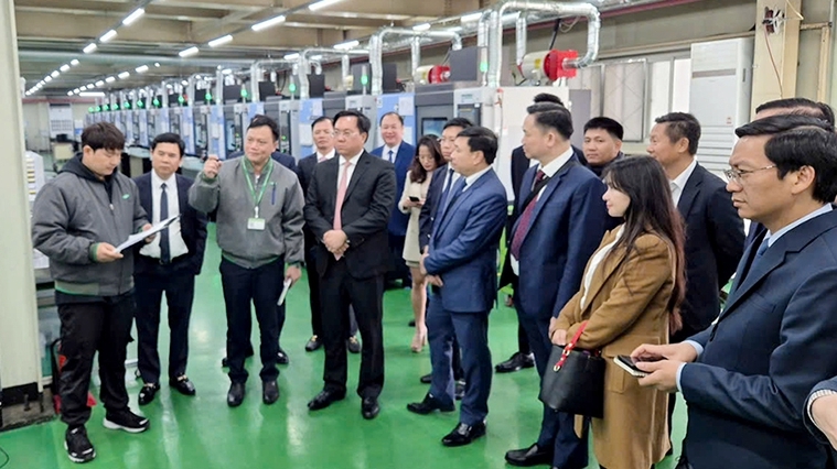 Vĩnh Phúc: Tăng cường hợp tác đầu tư với tỉnh Chungcheongbuk (Hàn Quốc)