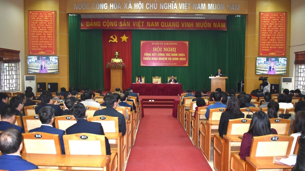 Huyện Tam Dương: Quyết tâm tăng trưởng kinh tế 2 con số