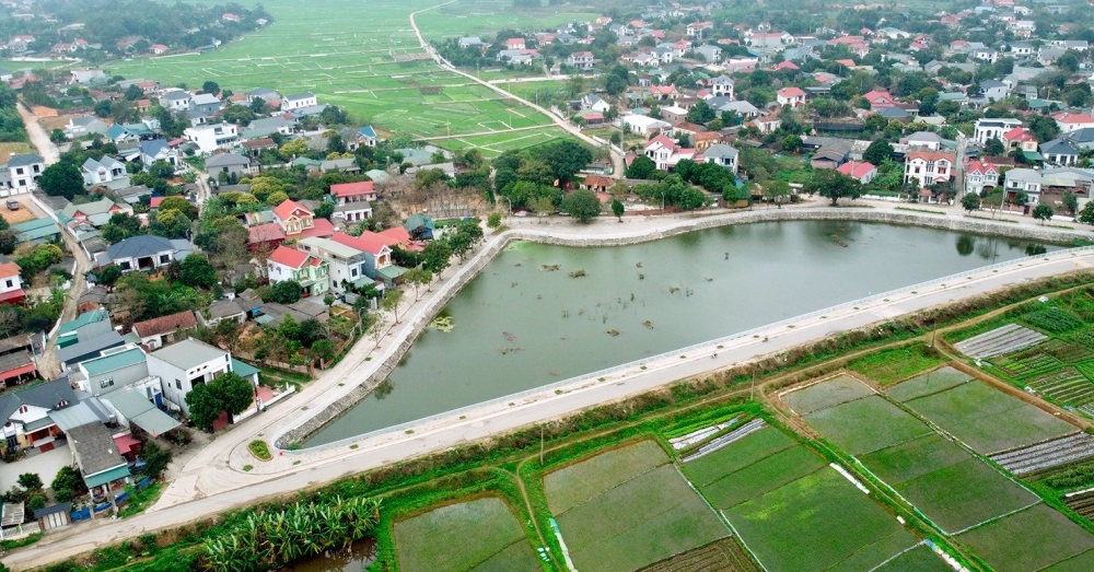 Diện mạo nông thôn mới kiểu mẫu xã Thanh Vân.